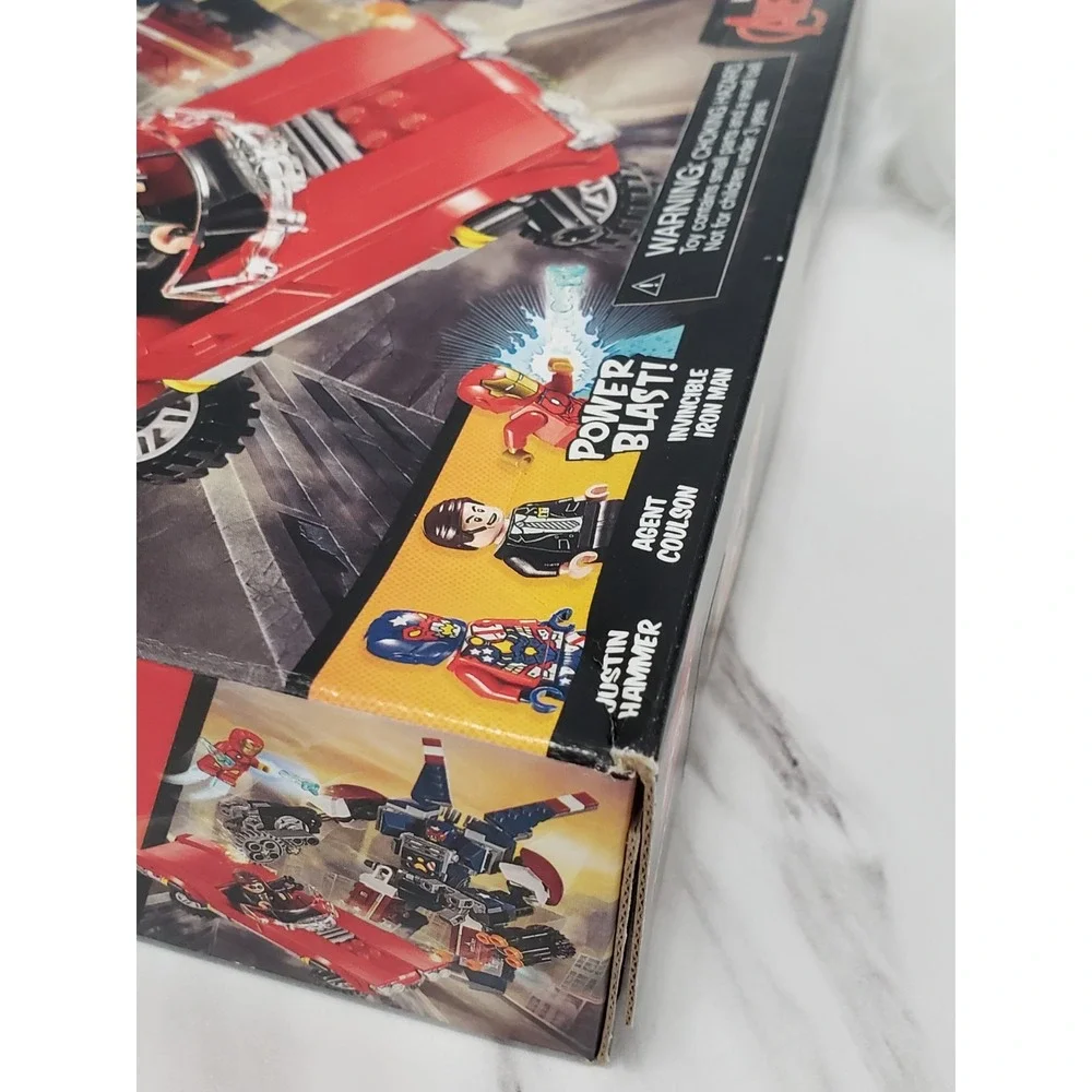LEGO Marvel Super Heroes Iron Man: Detroit Steel Strikes (76077) Coulson SEALED